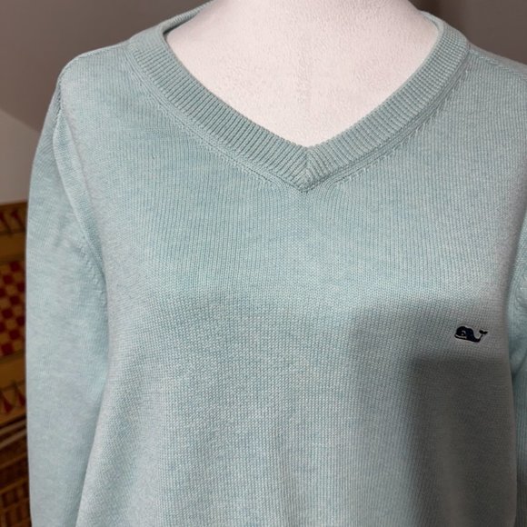 Vineyard Vines Sweater size large Men's Unisex Seafoam - Picture 2 of 13